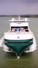 HYBRID_FINNECO2_HI_TECH_RO_RO_VESSEL_#shipspotting_#dronevideo_#shorts_#short_#reels_#ship(360p)