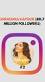 Top 10 Bollywood Actors with the Most Instagram Followers! funfacts 6