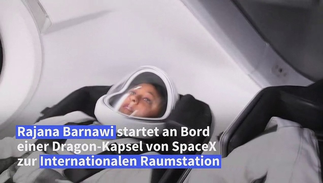 Erste Astronautin aus Saudi-Arabien fliegt ins All