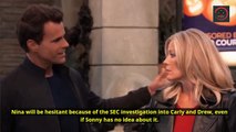 Sonny Asks Nina To Be His Wife But SEC Secret Explodes General Hospital Spoilers