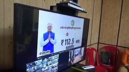 मुख्यमंत्री के बटन दबाते ही किसानों के खिल उठे चेहरे