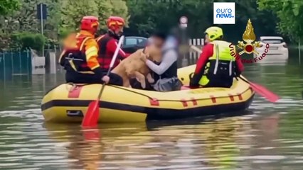 Más de 36 000 evacuados debido a las inundaciones en la región italiana de Emilia-Romaña