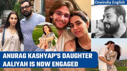 Download Video: Filmmaker Anurag Kashyap’s daughter Aaliyah is engaged, Flaunts her huge diamond ring|Oneindia News