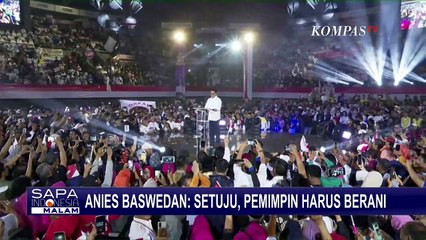 Anies Baswedan di Depan Relawan: Setuju, Pemimpin Harus Berani!