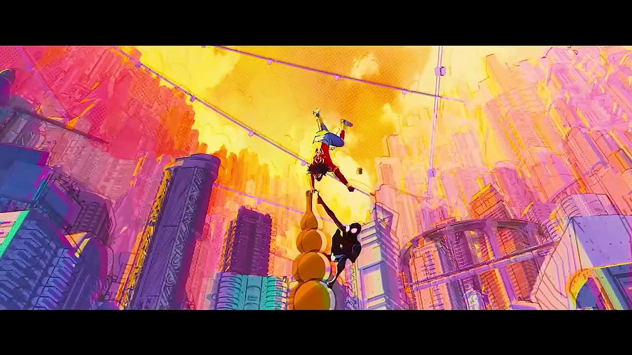 Miles Morales And Gwen Stacy First Date Scene   SPIDER MAN ACROSS THE SPIDER VERSE (2023)