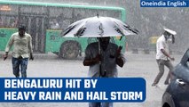 Bengaluru hit by heavy rain and hail storm, Bangalore vs Mumbai match in jeopardy | Oneindia News