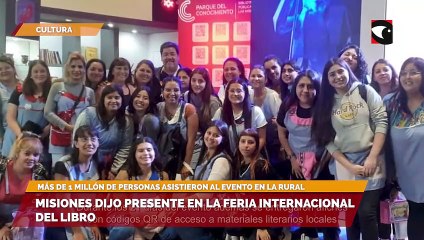 Misiones dijo presente en la Feria Internacional del Libro