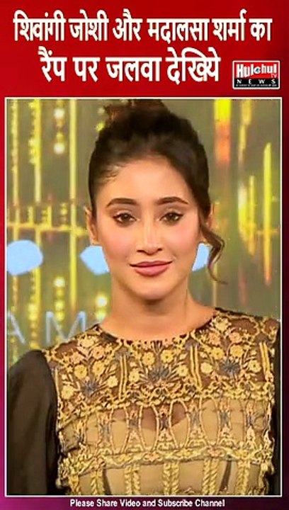 Shivangi Joshi and Madalsa Sharma Walk On Ramp atFashion Show in Mumbai