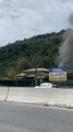 Incêndio atinge restaurante na SC-401, em Florianópolis
