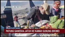 Warga Gempar Patung Ganesha Hilang, Diduga Jatuh ke Kawah Gunung Bromo
