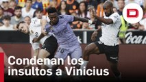 El mundo del deporte y de la política condenan los insultos racistas a Vinicius Junior