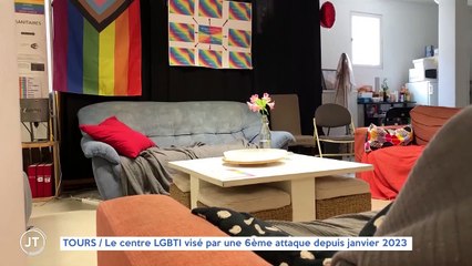 TOURS : le centre LGBTI visé par une 6eme attaque depuis janvier 2023