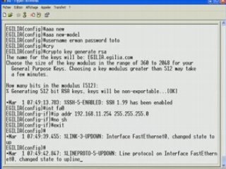 Formation Cisco Sécurité CCSP - SSH