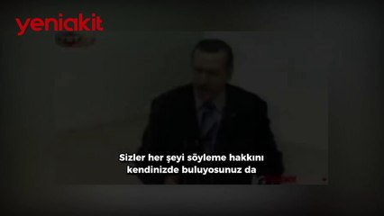 Yıl 2008... Başbakan Erdoğan: Hoplama, rahat ol, yerinde otur!