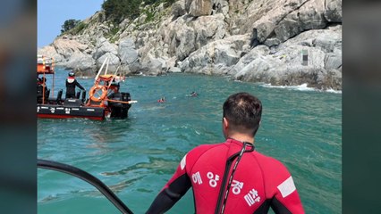 통영 연화도 갯바위서 낚시하던 60대 실종...해경 수색 중 / YTN