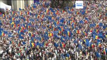 Immense rassemblement pro-Europe à Chisinau