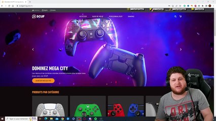 JE VOUS PRESENTE MA NOUVELLE MANETTE SCUF GAMING