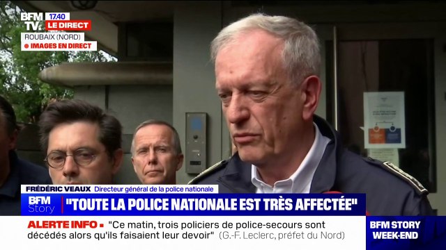 Accident de voiture dans le Nord: Les deux occupants du véhicule tiers étaient connus des services de police et de justice pour des faits de droit commun , affirme Frédéric Veaux, directeur général de la Police nationale