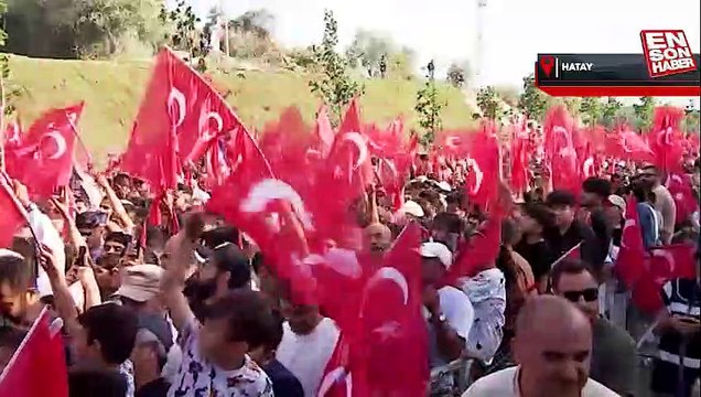 Bakan Fahrettin Koca, Defne Devlet Hastanesi'nin açılış töreninde konuştu: Hatay'ımıza hayırlı olsun