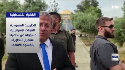 ردود أفعال عالمية وعربية حول إقتحام وزير الأمن القومي الإسرائيلي لباحة المسجد الأقصى