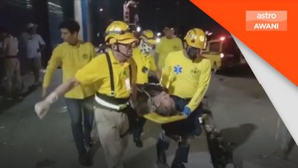 12 terbunuh, rempuhan di stadium bola sepak