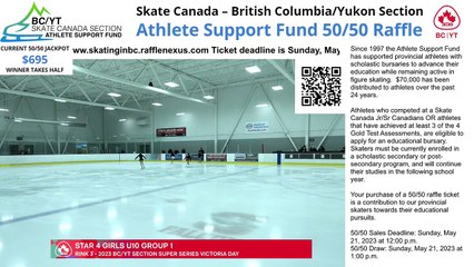 Rink 3 -STAR 4 Girls (U10 Gp1 & 2) Free Program - 2023 Super Series Victoria Day (8)