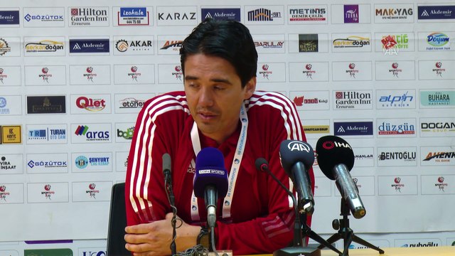 İSTANBUL - Erzurumspor FK-Dyorex Boluspor maçının ardından - Ahmet Görk