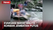 Balita Korban Jembatan Putus Ditemukan Tewas di Sungai, Proses Evakuasi Berlangsung Dramatis