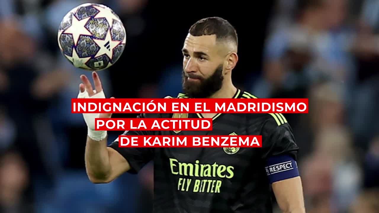 Del amor al odio hay un paso: el gesto de Benzema que ha puesto al madridismo en su contra