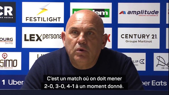 Frédéric Antonetti : On est en position très favorable mais j’ai les boules