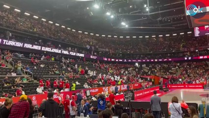 La afición del Madrid silencia los pitos a sus juveniles en la Final Four