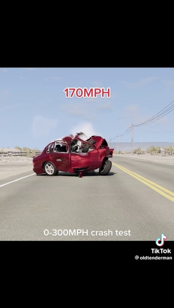⁣Bollard Crash Tests: Evaluating Car Collisions at Different Speeds