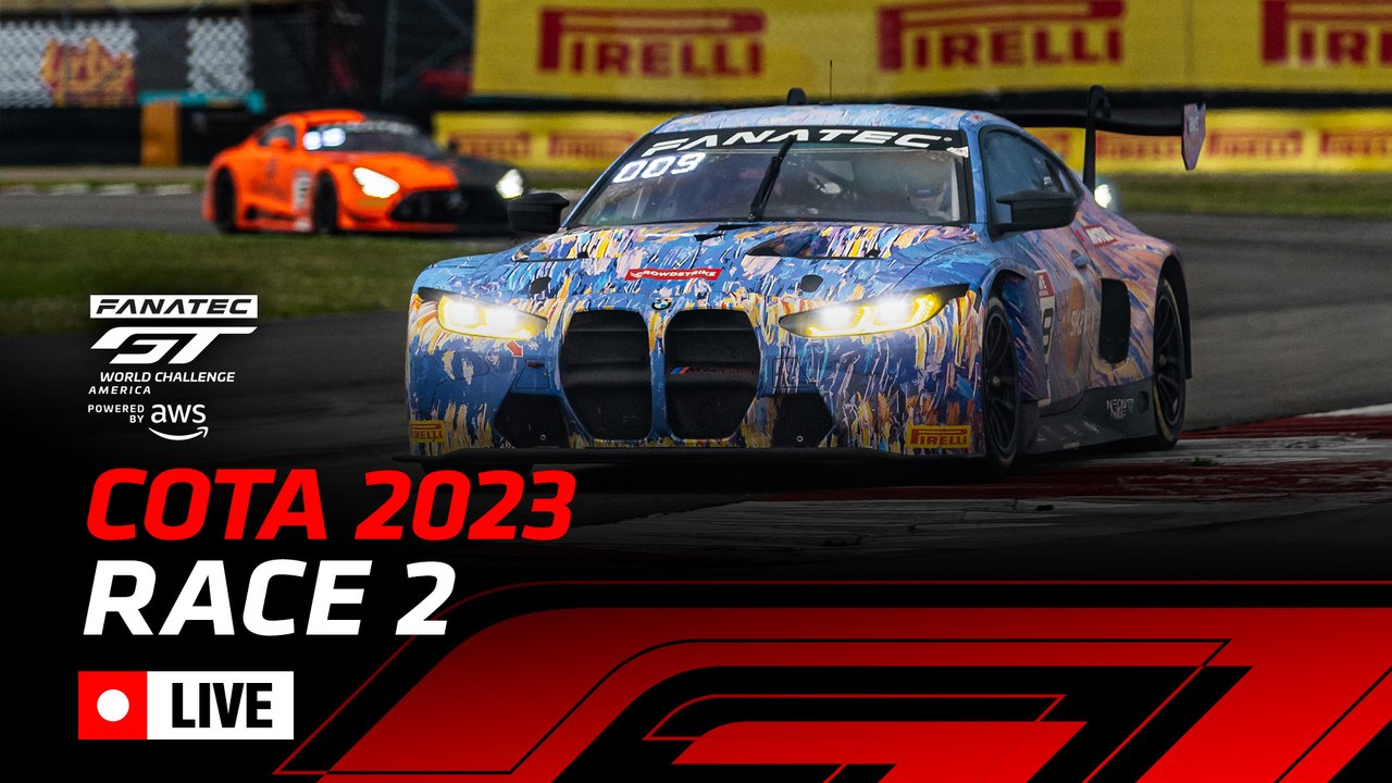 LIVE Race 2 | COTA | Fanatec GT World Challenge America Powered by AWS 2023