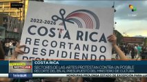 Descontento ciudadano ante medidas impulsadas por Pdte. de Costa Rica