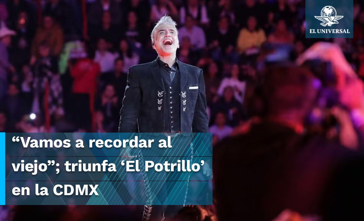 En pleno concierto en la Plaza de Toros, Alejandro Fernández se entera que será abuelo otra vez