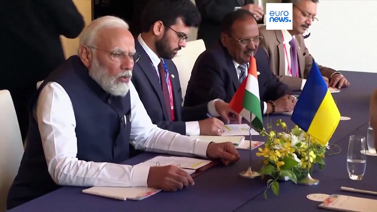 Volodímir Zelenski se hace con el protagonismo en la cumbre del G7 en Hiroshima