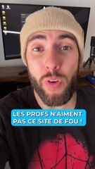 Les profs détestent ce site incroyable !