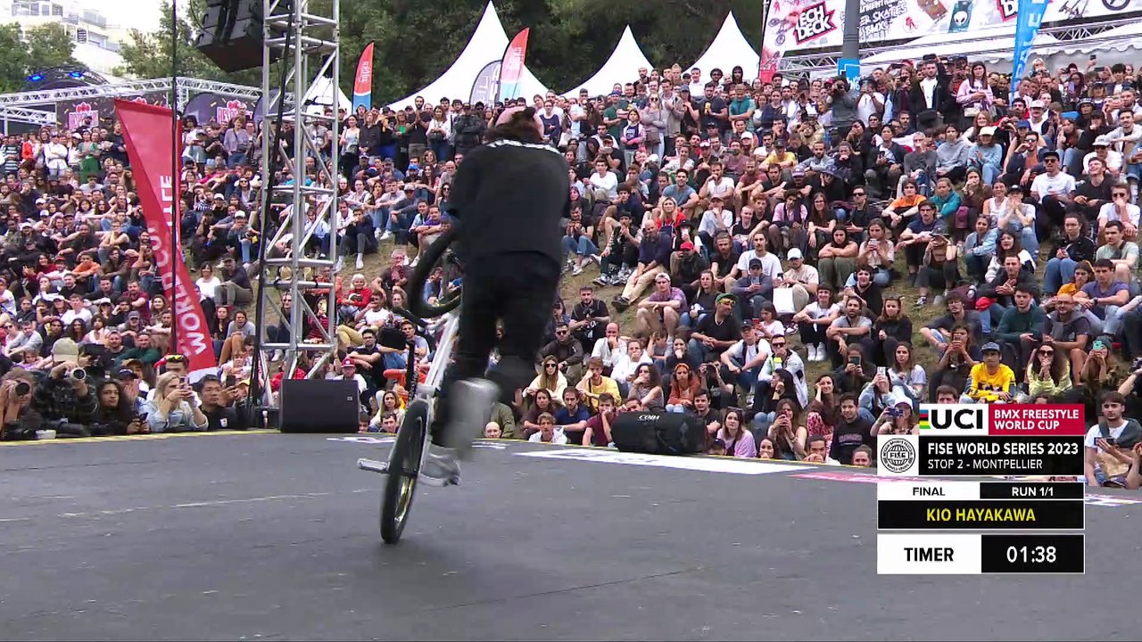 Kio Hayakawa - SNIPES UCI BMX Freestyle Flatland World Cup Men's Final 2nd Place