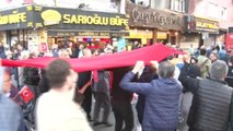 Beyoğlu'nda Cumhur İttifakı Türk Bayraklarıyla Yürüyüş Yaptı