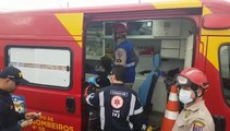 Motociclista sofre fraturas e fica inconsciente após acidente na BR-467 em Cascavel