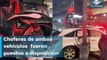 6 personas lesionadas dejó un choque entre Metrobús y camioneta en Iztacalco