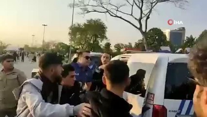 Kadıköy'de polise mukavemet eden 4 kişiye gözaltı