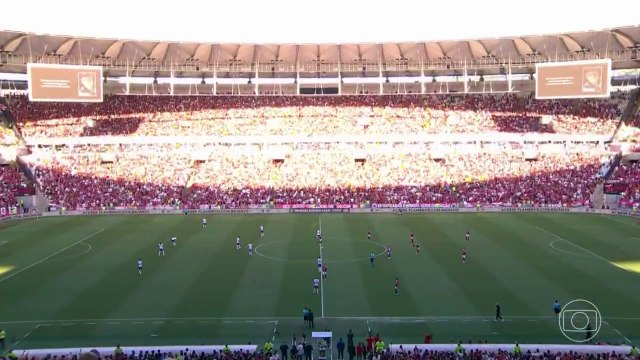 Campeonato Brasileiro 2023 Flamengo x Corinthians (7ª rod) com Luís Roberto (Globo) 1º tempo