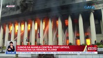 Manila Central Post Office, nasusunog pa rin; mga sulat at parcel, pinangangambahang madamay | UB
