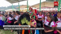 Gobernador de Chiapas entrega medicamentos, insumos y ambulancia a casa de salud en Chamula, Chiapas