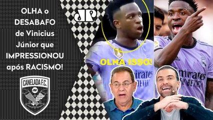 "OLHA ISSO que o Vinicius Júnior FALOU, cara! Ele está..." FORTE DESABAFO após RACISMO IMPRESSIONA!