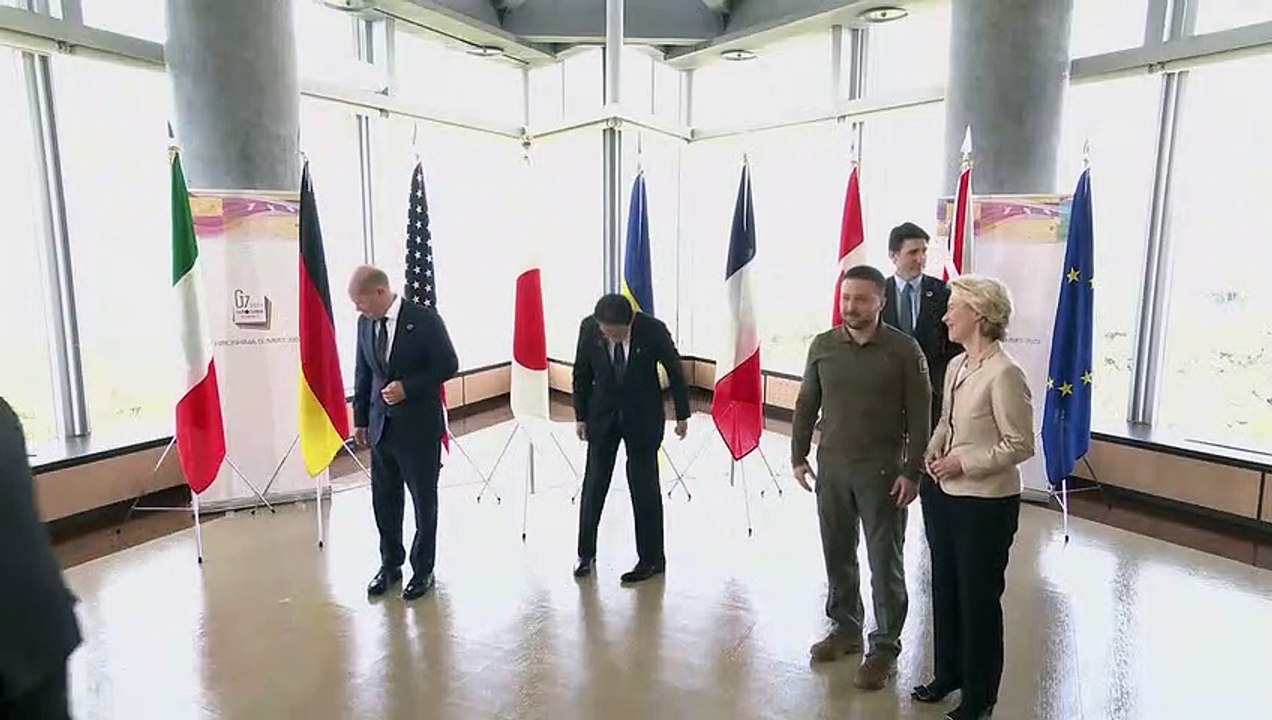Zelenski obtiene nueva ayuda militar y apoyo diplomático en el G7