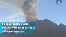 Gobiernos estatales revisan 42 rutas de evacuación del Popocatépetl
