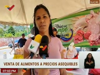 Feria del Campo Soberano favorece a 21 Clap del sector Las Vegas en el estado Sucre