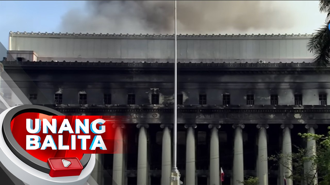 BFP PIO: Fire under control na ang sunog sa Manila Central Post Office | UB